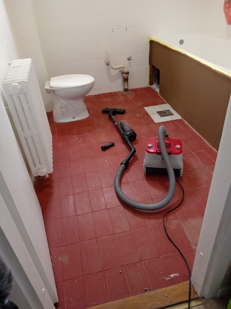 Priprema poda i alata za farbanje